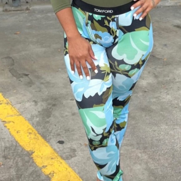 Authentic Tom Ford floral printtights
